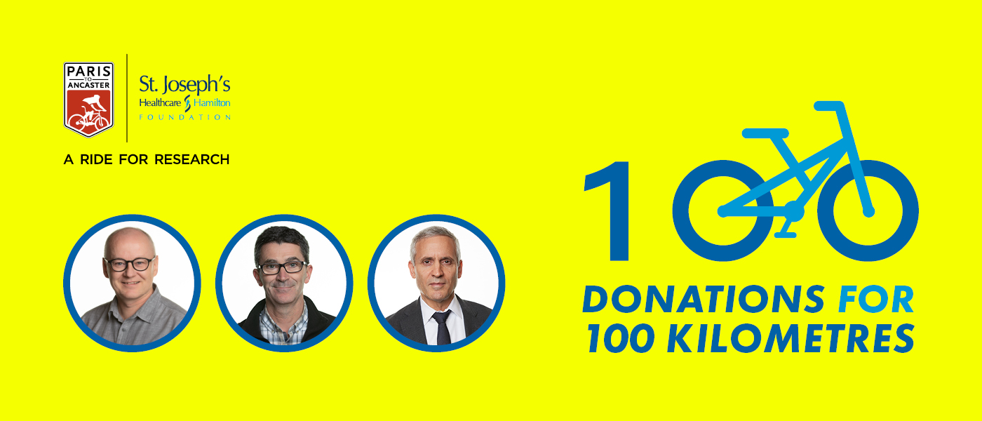 100 Donations for 100 Kilometres.