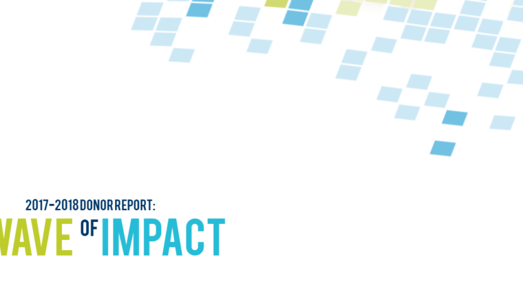 2017-18 Donor Impact Report