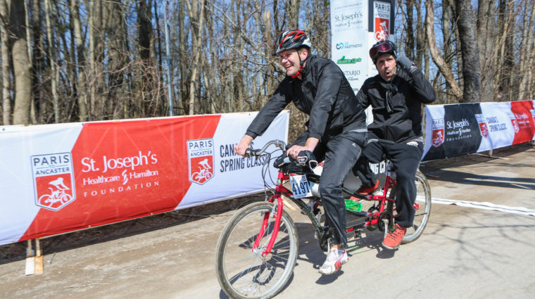 Paris to Ancaster: A Ride for Research