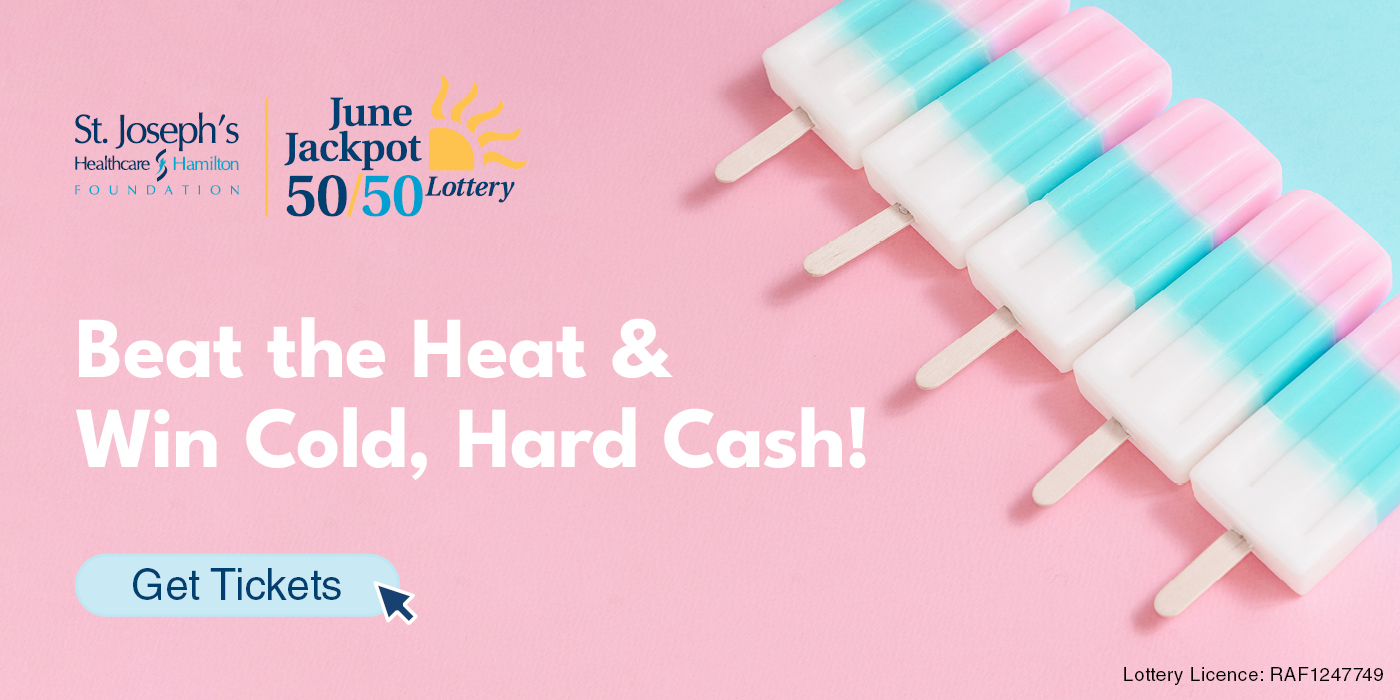 St. Joe's June Jackpot 50/50 Lottery. Beat the Heat & Win Cold, Hard Cash! Get tickets!