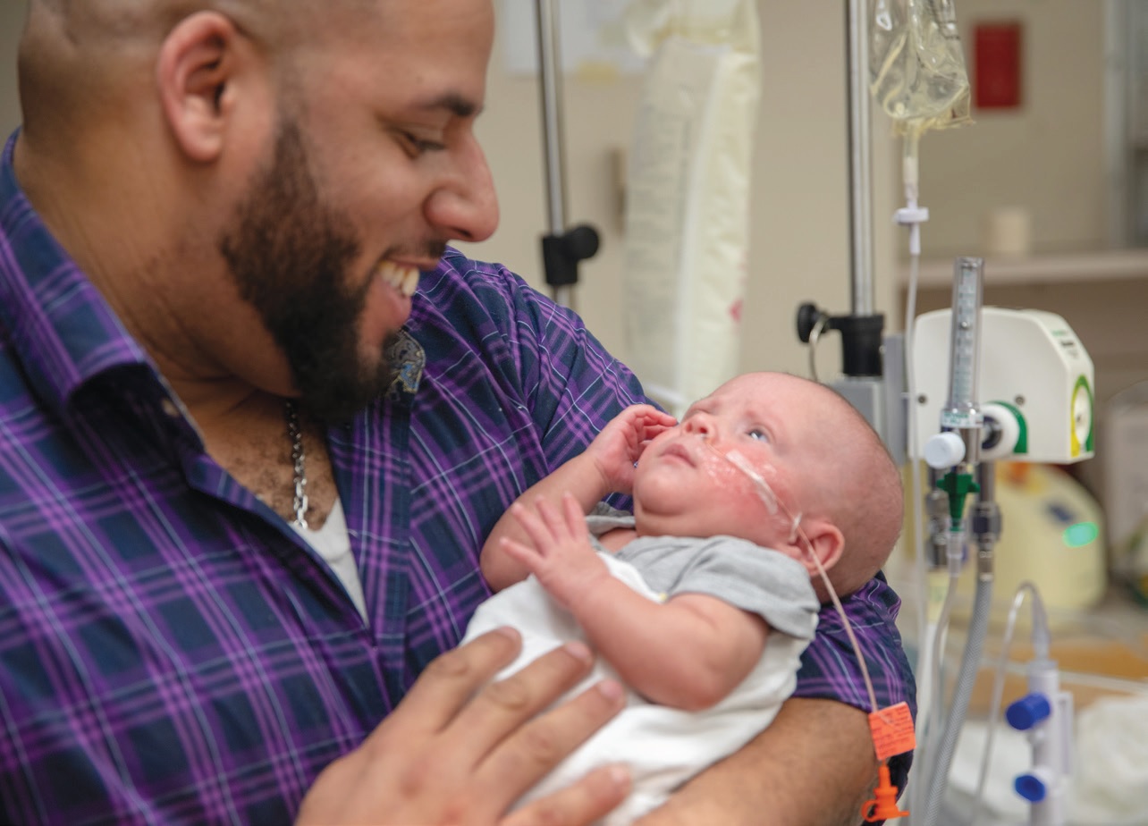 father and child